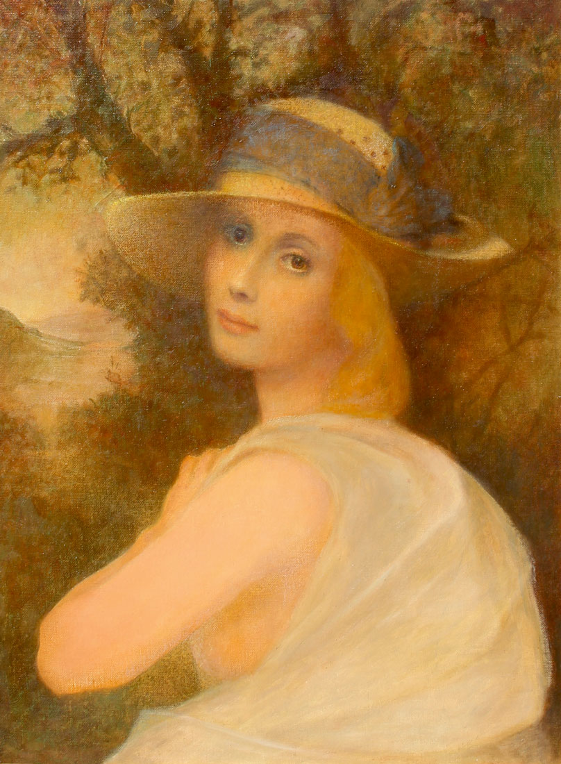 Appraisal: NATCHUK John American th Century ''Portrait of a Young Blonde