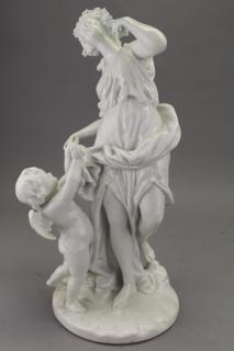 Appraisal: Antique Meissen Figural Grouping Antique Meissen Figural Grouping Depicting a