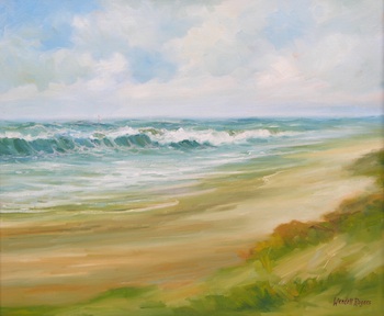 Appraisal: Wendell M Rogers American - Nauset Beach Eastham Oil on