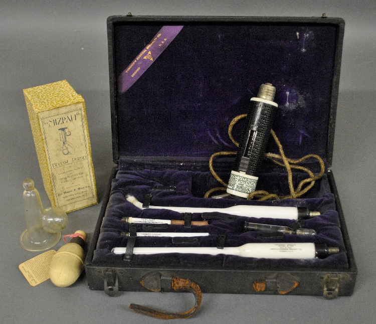 Appraisal: - Cased surgical equipment by Cameron Chicago h x w