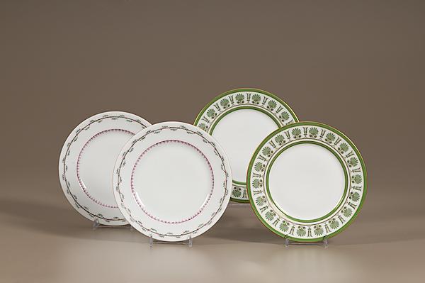 Appraisal: TIFFANY CO SALAD PLATES AND RICHARD GINORI PLATES American th