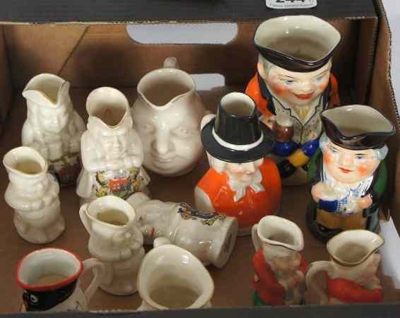 Appraisal: A good collection of miniature Toby Jugs to include W