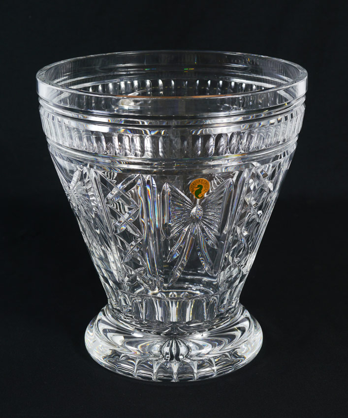 Appraisal: WATERFORD MILLENNIUM CUT GLASS CHAMPAGNE BUCKET IN ORIGINAL BOX Unused