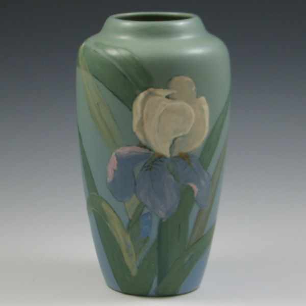 Appraisal: Weller Hudson Vase marked with Weller Pottery half kiln ink