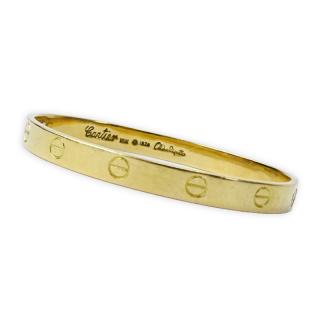 Appraisal: Aldo Cipullo for Cartier Circa Karat Yellow Gold Love Bracelet