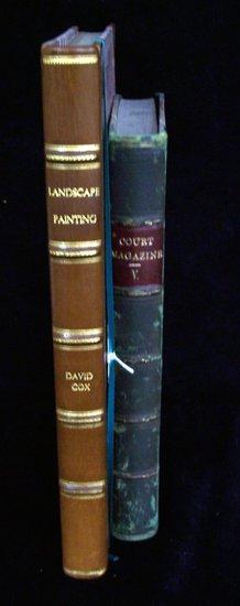 Appraisal: Cox D A Treatise on Landscape Painting rebound in leather