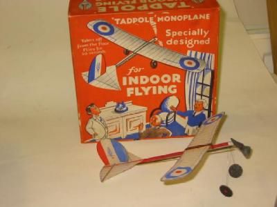 Appraisal: A Tadpole Indoor Flying Monoplane by International Model Aircraft Ltd