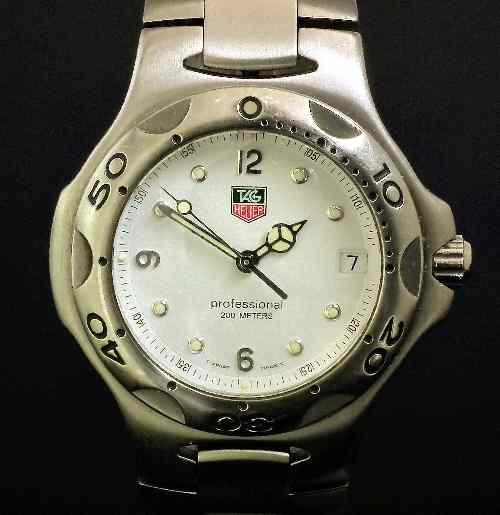 Appraisal: A 's gentleman's Tag Heuer ''Professional Sports'' quartz wristwatch No