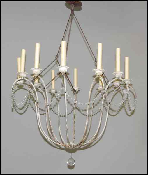 Appraisal: NIERMANN WEEK TWELVE-LIGHT CHANDELIER '' x '' Condition There is