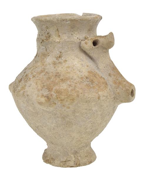 Appraisal: A SMALL SYRIAN JAR ND MILLENNIUM B C single handle