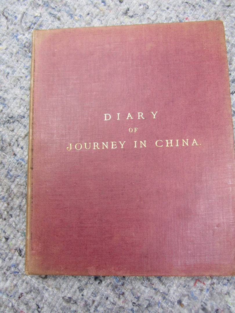 Appraisal: CHINA - 'Diary of a Journey in China' by Dr