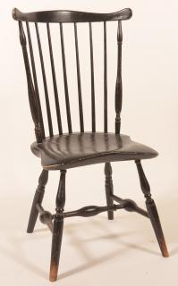 Appraisal: Southeastern PA Windsor Fan Southeastern Pennsylvania Windsor Fan-back Side chair