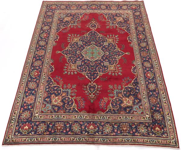 Appraisal: Tabriz Carpet ca 's ' x ' Medium low wool