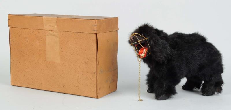 Appraisal: Early Fur Covered Ives Clockwork Bear Comes with original box