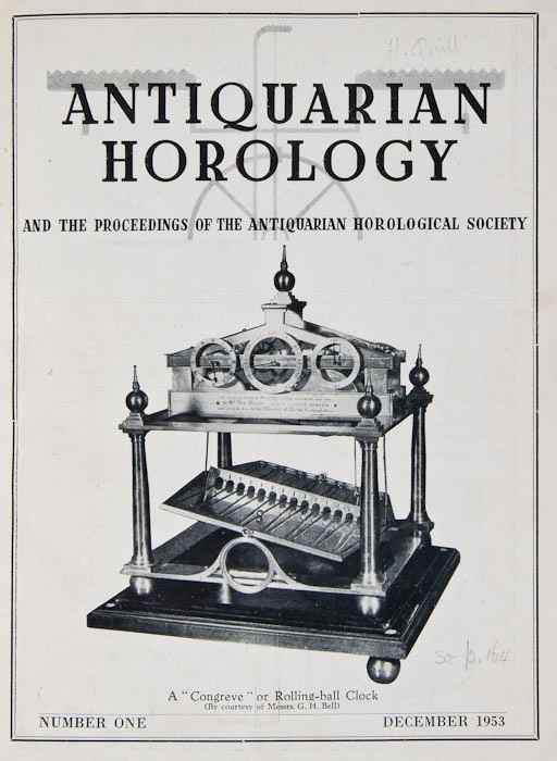 Appraisal: Antiquarian Horological Society Antiquarian Horology and the Proceedings of the