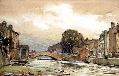 Appraisal: ARTHUR REGINALD SMITH A Village Bridge signed and inscribed verso