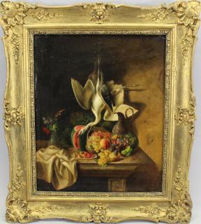 Appraisal: Attr Benjamin Blake England Attr Benjamin Blake - Oil on