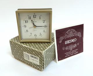 Appraisal: Seiko Desk Timepiece Seiko Desk Timepiece With original box and