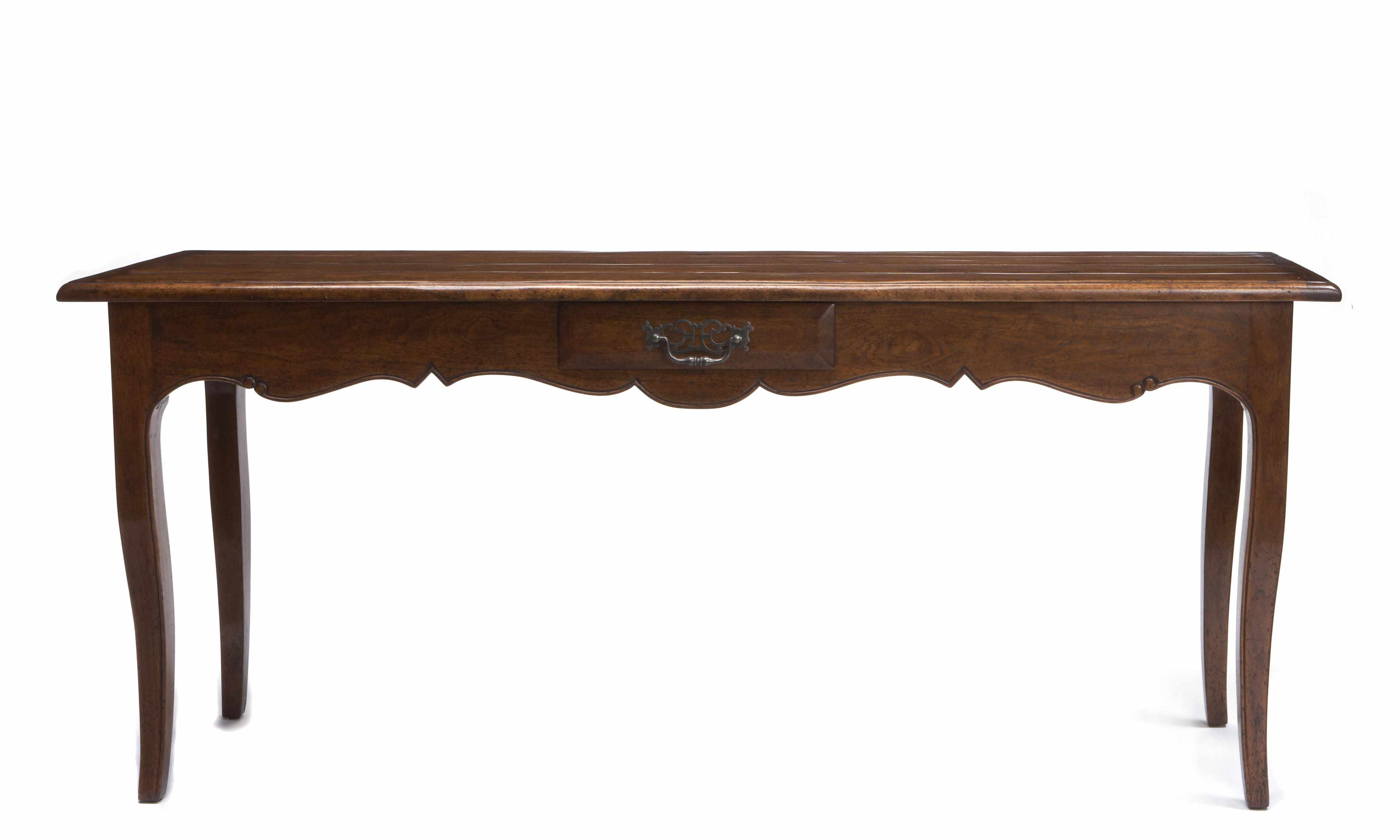 Appraisal: A John Hall Designs provincial style wood work table height