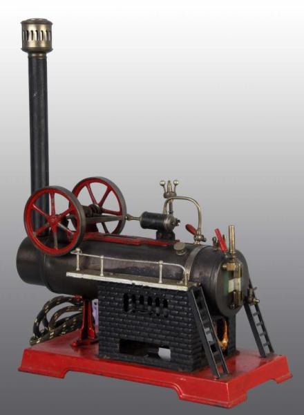 Appraisal: Doll et Cie Electrified Steam Engine Description This is a