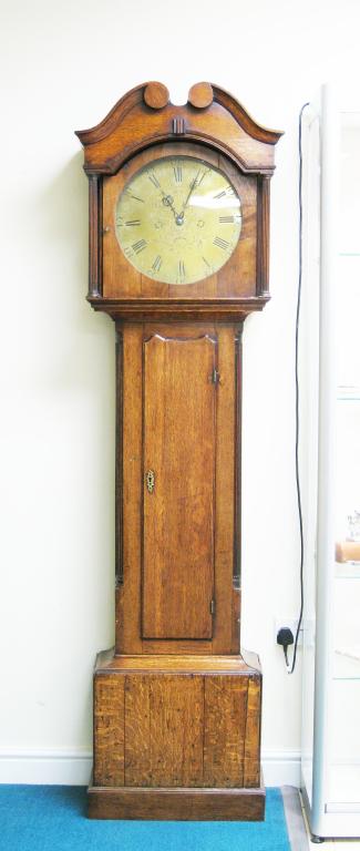 Appraisal: An early th Century Longcase Clock with circular brass dial