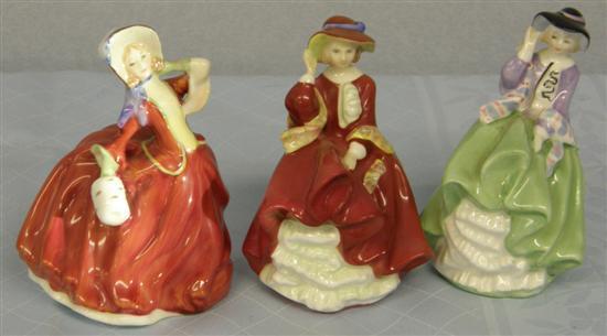 Appraisal: Three Royal Doulton figures Two Top o The Hill HN