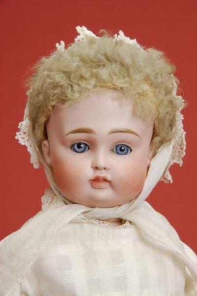 Appraisal: Kestner Child with Bru-Type Face Germany ca bisque socket head