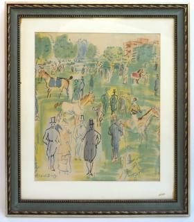 Appraisal: Framed Print By Raul Dufy Framed Print By Raul Dufy