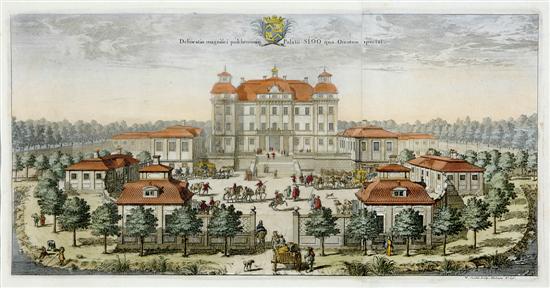 Appraisal: Count Erik Dahlberg Swedish - GARDENS ESTATES from Suecia Antiqua