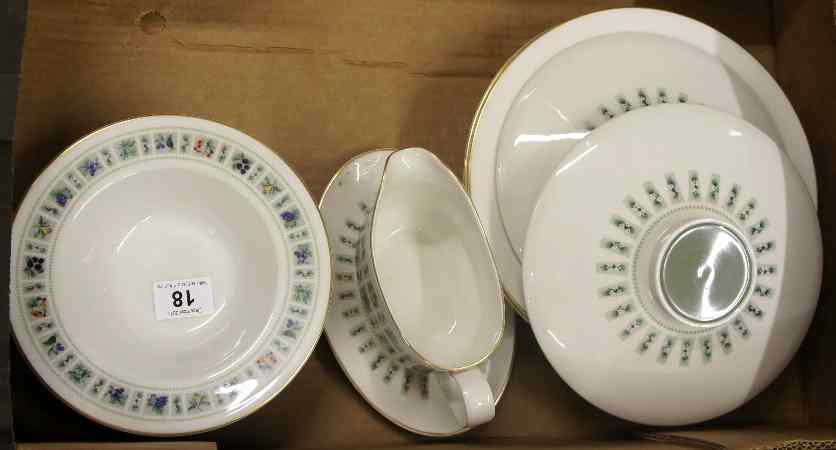 Appraisal: Royal Doulton Tapestry Part Dinner Set comprising Two Tureens Soup