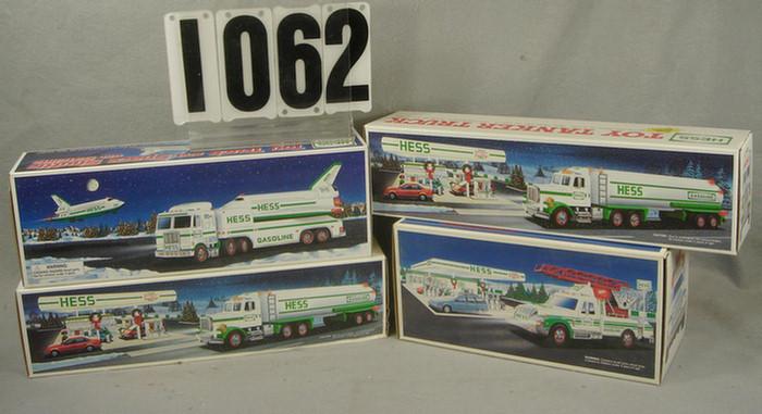 Appraisal: Lot of Hess vehicles all mint in original boxes and