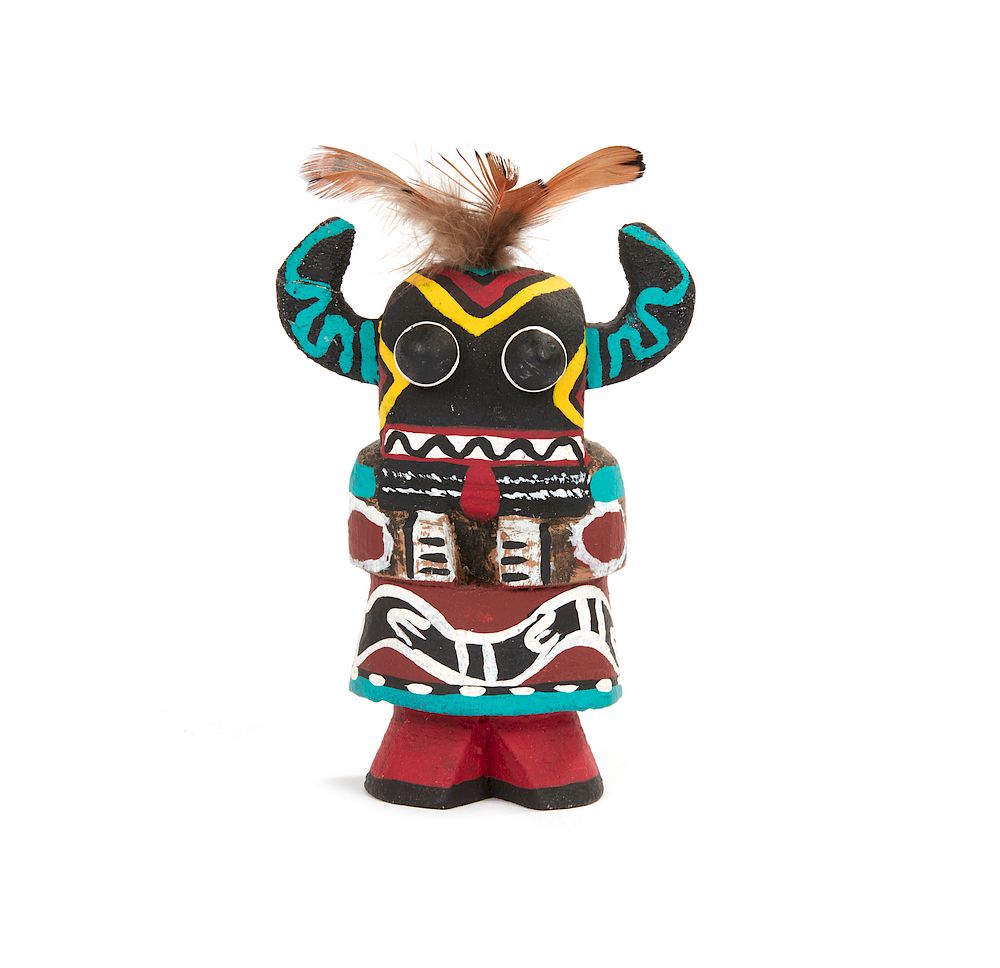 Appraisal: Rt Broadfaced Kachina Wuyak K'uite by Leroy Pooley Rt Broadfaced