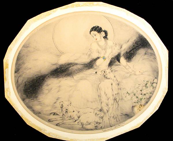 Appraisal: Louis Icart French - Lady of the Camelias H C