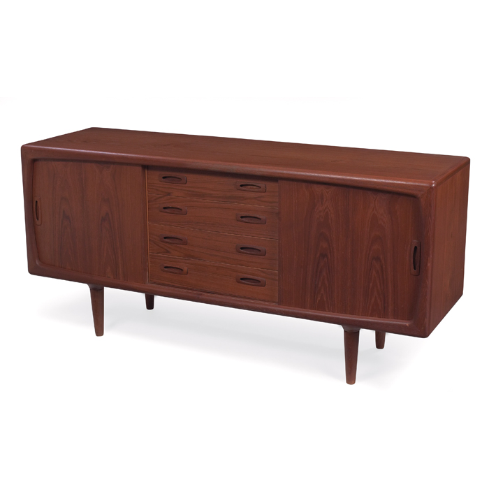 Appraisal: Danish Modern cabinet by H P Hansen Mobelfabrik Denmark teak