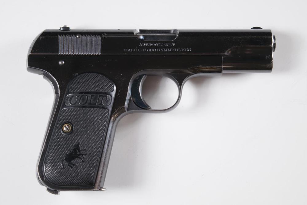 Appraisal: COLT MODEL SEMI AUTOMATIC POCKET PISTOL acp caliber barrel polished