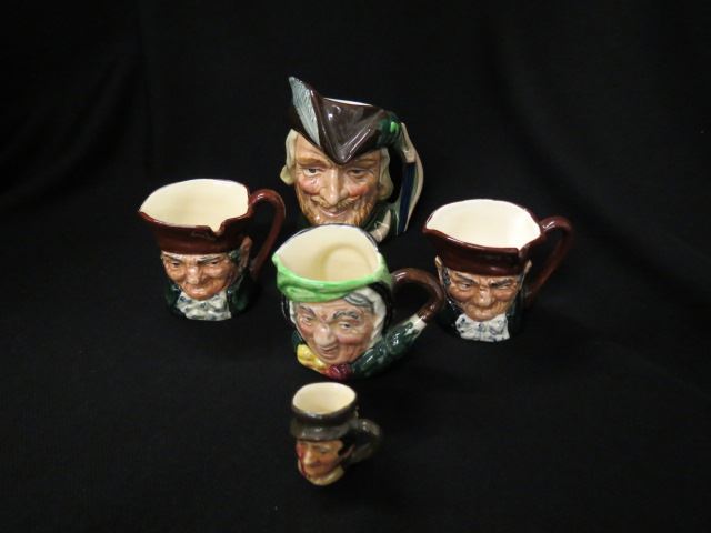 Appraisal: Royal Doulton Character Mugs tiny to miniature sizes to excellent