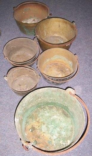 Appraisal: Sundry preserving pans etc