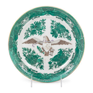 Appraisal: A Chinese Export Plate th th Century Diameter inches