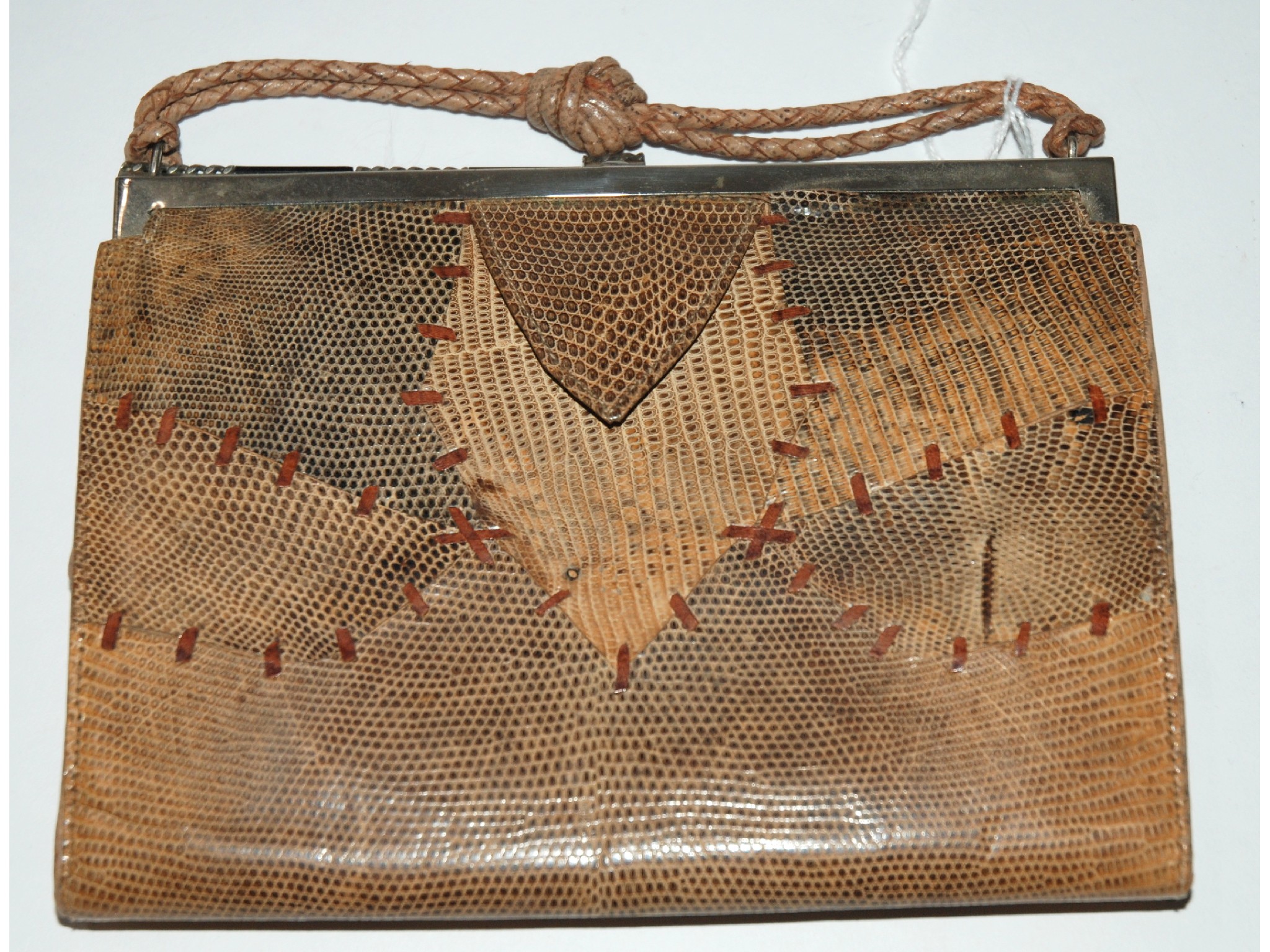 Appraisal: An animal skin evening bag