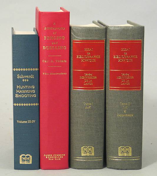 Appraisal: BIBLIOGRAPHY - SPORTING Approx vols including Ceresoli A Bibliografia Delle