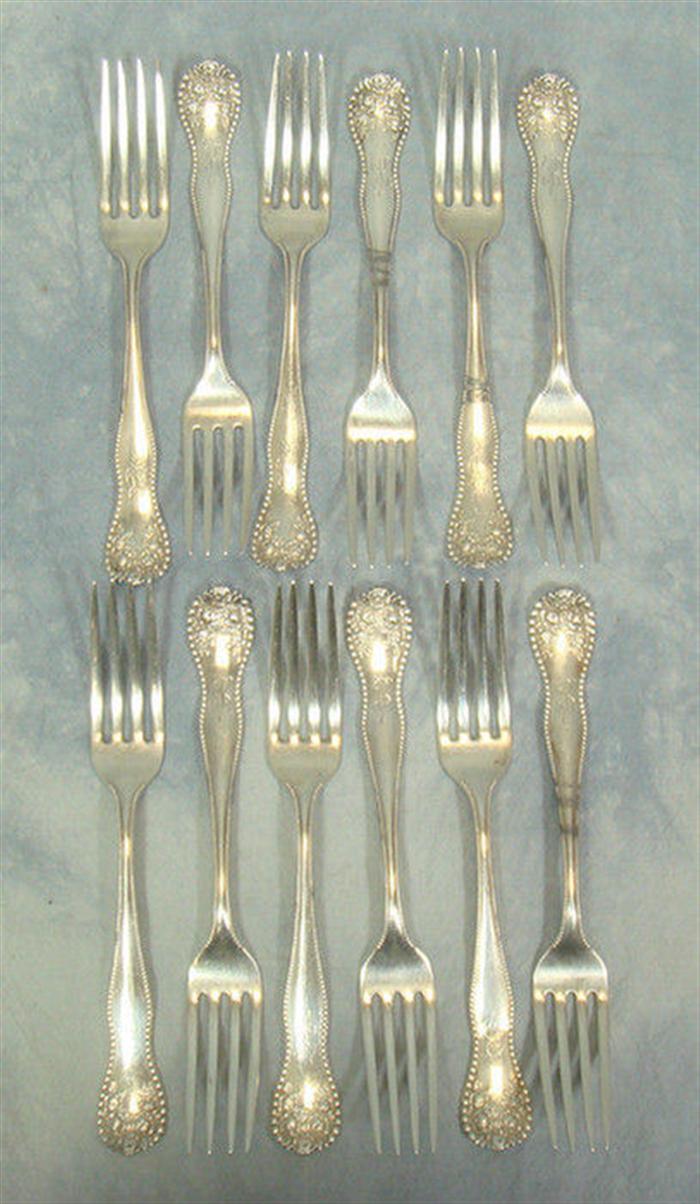 Appraisal: Gorham Lancaster sterling silver luncheon forks l TO Estimate -