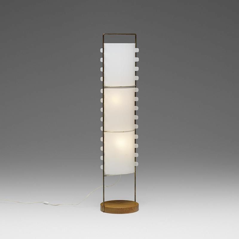 Appraisal: Joseph-Andre Motte floor lamp Joseph-Andre Motte floor lamp Disderot France