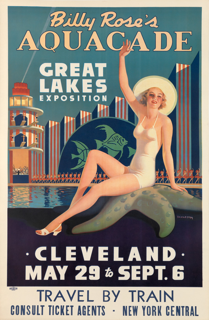 Appraisal: EDWARD M EGGLESTON - BILLY ROSE'S AQUACADE GREAT LAKES EXPOSITION