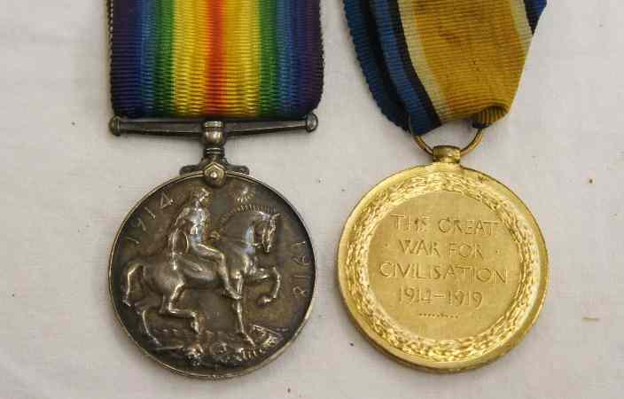 Appraisal: A Pair of WW Medals consisting of Two Campaign Medals