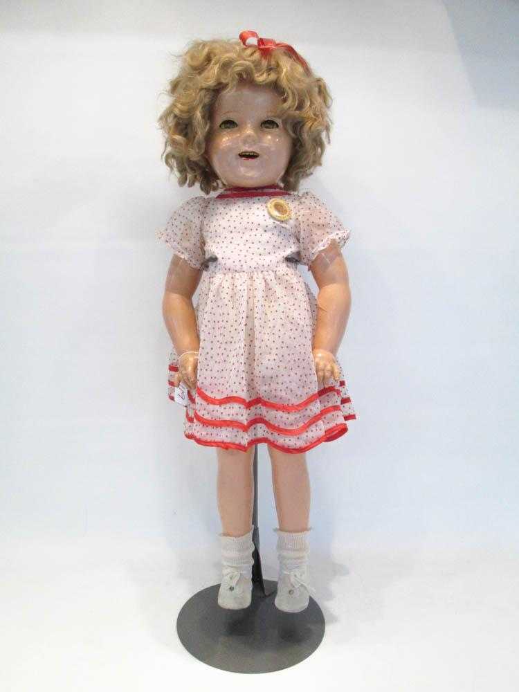 Appraisal: IDEAL SHIRLEY TEMPLE DOLL marked Shirley Temple on back of