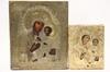 Appraisal: RUSSIAN ICONS - Mid th c Madonna and Child with