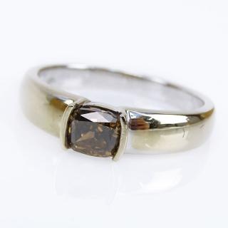 Appraisal: GIA Certified Carat Cushion Cut Natural Fancy Dark Orangy Brown