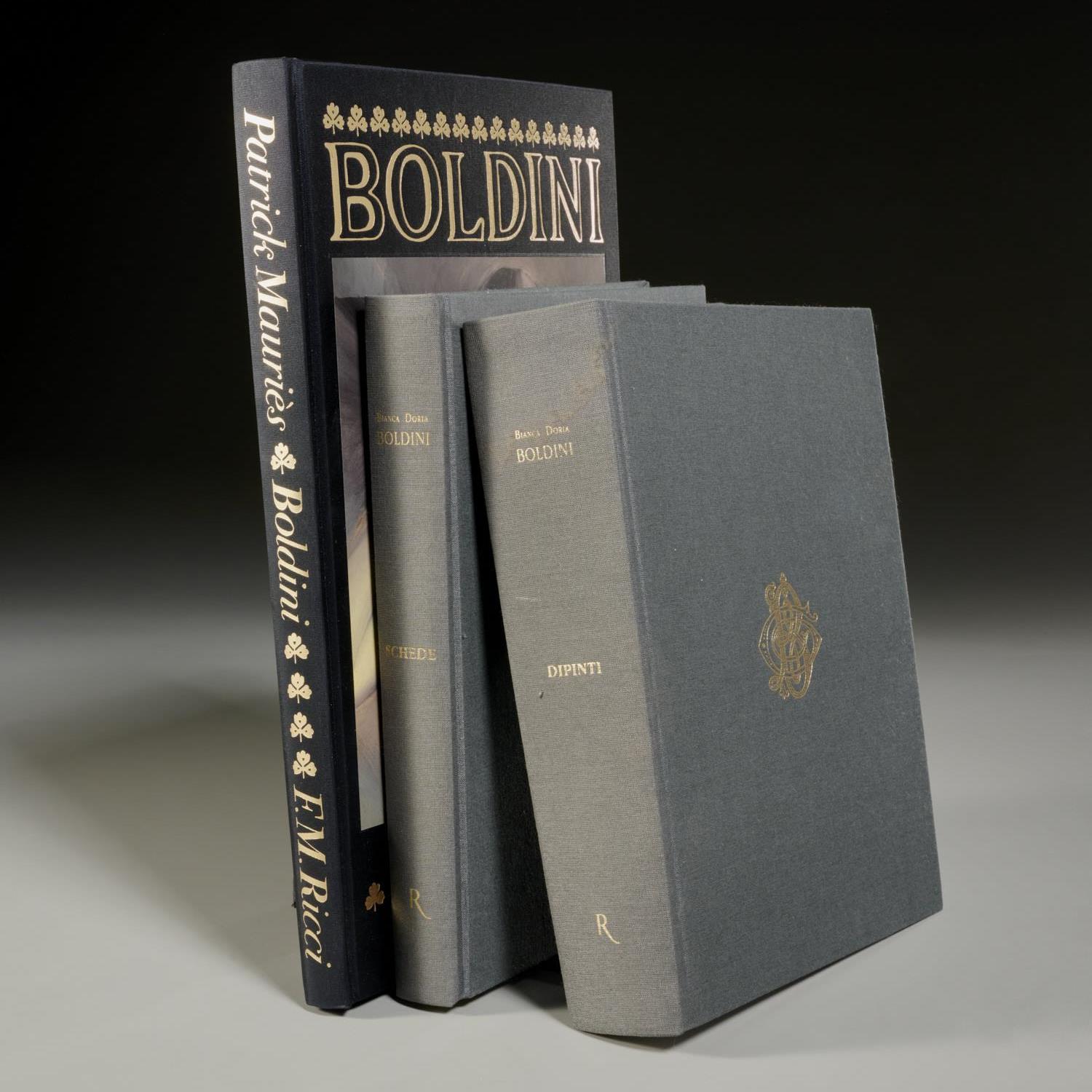 Appraisal: GIOVANI BOLDONI CATALOGUE RAISSONNE FMR VOL Bianca Doria Giovanni Boldoni