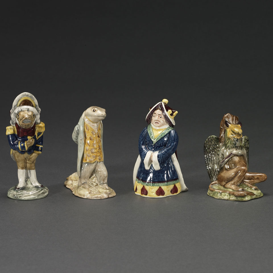 Appraisal: Set of Eleven Beswick Alice in Wonderland Earthenware Series and