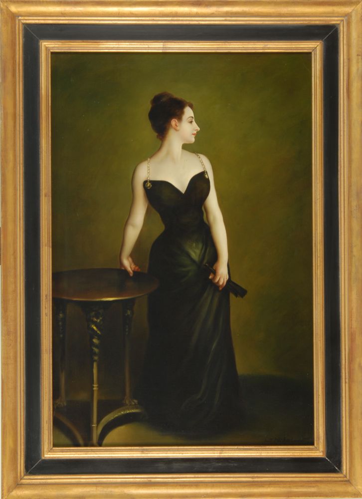 Appraisal: AFTER JOHN SINGER SARGENTMadame X Signed lower right J Michael